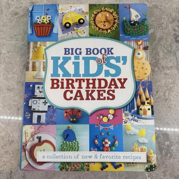 Big Book Kid’s Birthday Cakes. hardcover - Picture 1 of 11